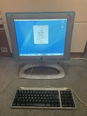 Rare Vintage Apple Monitor M4551 LCD Blueberry 1999 Apple Studio Display • £300