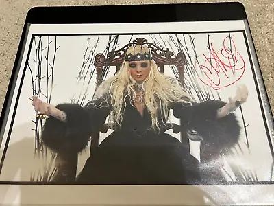 In This Moment - Maria Brink - Wonderland 8.5  X 11  - Authentic Signature • $69.99