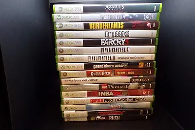 $10 • Buy Xbox 360 Games Used Lot 13