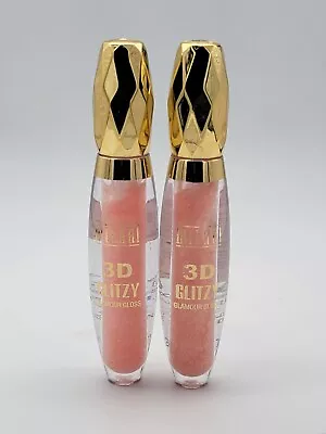 Milani 3D Glitzy Glamour Lip Gloss #43 Designer Label. QTY:2 • $18.95