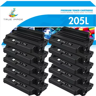 10x MLT-D205L 205 BK Toner For Samsung ML-3712DN SCX-4833FR 4835FR 5639FR 5739FW • $198.88