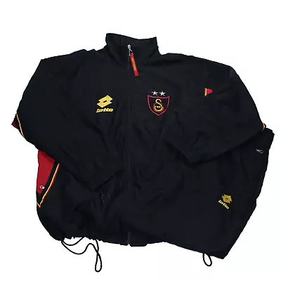 Galatasaray 2001/02 Football Tracksuit Lotto Mens Large Turkey Soccer Jacket VTG • £149.99