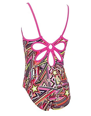 Zoggs Junior Girls Starburst Yaroomba Floral Swimsuit Age 12 UK 32  • £14.99