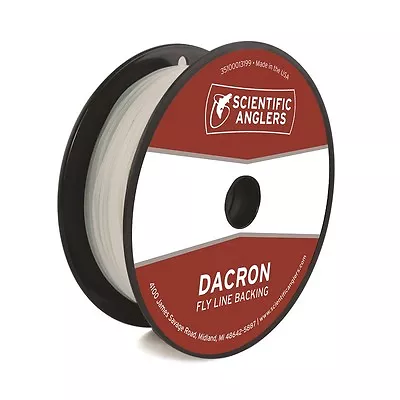 S/A  Dacron Fly Line Backing 20lb / 100 Yards Color White New 545458 • $8.95