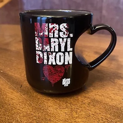 The Walking Dead Coffee Mug Cup Mrs. Daryl Dixon Zombie Blood Splattered • $4.99