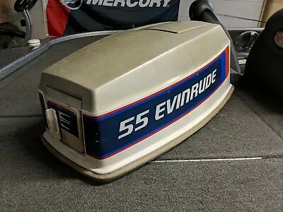 $43.65 • Buy Evinrude OMC Johnson 55 Hp Outboard Boat Motor Hood Cowl Cover Cowling 1970s?