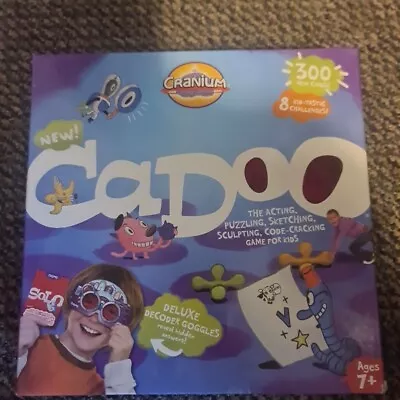 New Cranium Cadoo Deluxe Decoder Glasses Mint Condition • £15.99