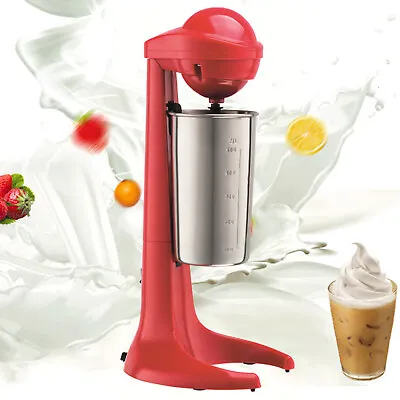 Stainless Milkshake Maker Drink Mixer Beach Frappe Machine Smoothie Malt Blender • $31.35
