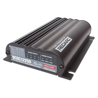 REDARC BCDC1225D 12V Dual Input 25A In-Vehicle DC To DC Battery Charger • $529