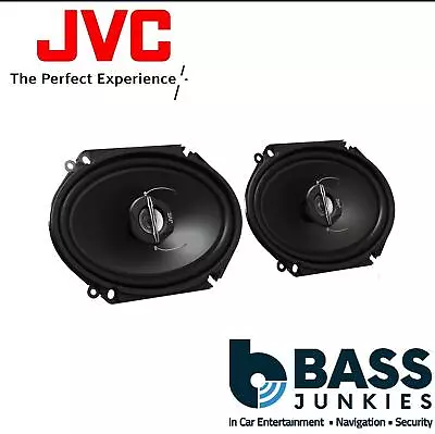 Mazda MX5 MK3 JVC 6 X8  500 Watts 2 Way Front Door Car Speaker Pair • £49.95