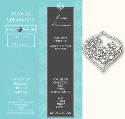 Memory Box Die 99530 Marise Ornament • $6.99