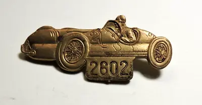 Indy 500 Bronze Pit Badge 1947 #2602 • $225