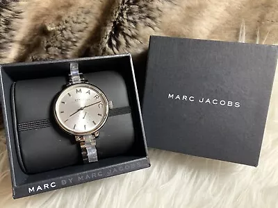NWT Marc By Marc Jacobs Silver Tone Stainless Steel Ladies WATCH 36mm • $139