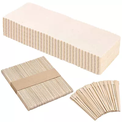 250-Piece Muslin Wax Strips And Applicator Sticks Kit For Hair Removal • $25.62
