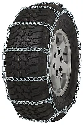 8-19.5 8R19.5 Tire Chains 5.5mm Link Non-Cam Snow Traction SUV Light Truck Ice • $189.99