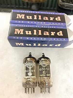 Mullard ECC83 12AX7 MC1 1955 Square Getter Superb Sounding Tested On Avo CT160 • $850