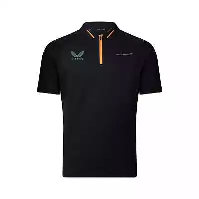 McLaren F1 Men's Performance Polo Shirt - Phantom/Harbor Mist • $98