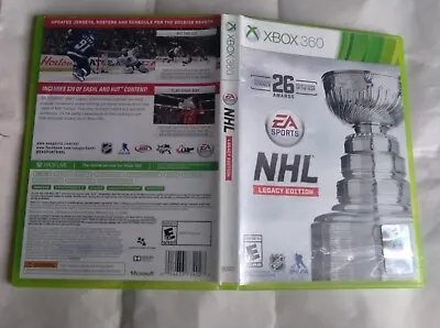 $11.99 • Buy NHL Legacy Edition (Microsoft Xbox 360, 2015) - EA Sports - Used