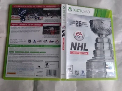$11.99 • Buy NHL Legacy Edition (Microsoft Xbox 360, 2015) - EA Sports - Used