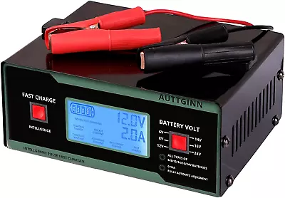 8 Volt Battery Charger 0-10A Smart Adjustable Car Battery Charger And Maintainer • $56.95