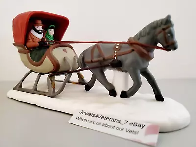 Department 56 New England Heritage One Horse Open Sleigh #5982-0💖 • $18