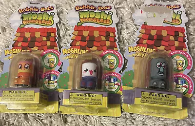 Moshi Monsters Bobble Bots Moshling Lot Of 3 • $10.88