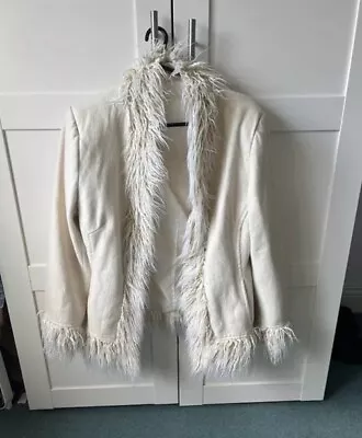 NL London Faux Fur Afghan Coat • £30
