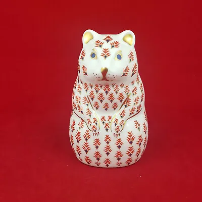 £50 • Buy Royal Crown Derby Paperweight - Hamster (gold Stopper) - 522  RCD