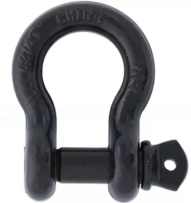 3 Pcs) 3/4  Screw Pin Anchor Shackles Galvanized Painted Black 4.75 Ton WLL NeW • $22.45
