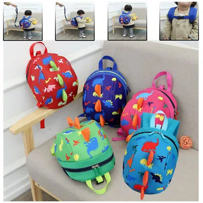 Baby Kids Toddler Walking Safety Harness Backpack Security Strap Bag With Reins • £6.66