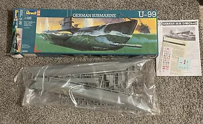 VTG Revell U99 German Sub U-Boat Of WWII 1/125 Revell Pro Modeler • $17