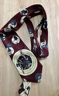 Mercedes Looney Tunes Neck Tie Mens Accessories Looney Tunes Retro Y2k Style Tie • $4.99