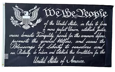 3x5FT Flag We The People Preamble Constitution Patriot American Liberty US Decor • $13.99