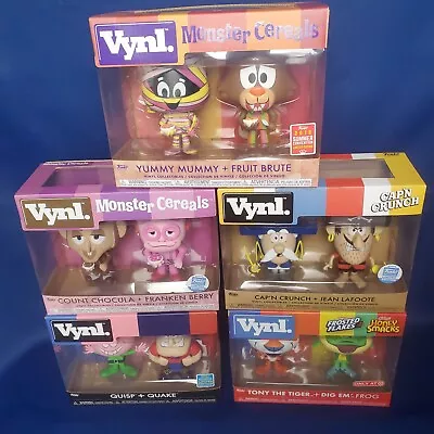 Funko Pop Vynl Monster Cereals Count Chocula Quisp Quake Tony Tiger Dig Em Mummy • $125