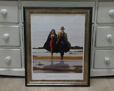 £44.99 • Buy Road To Nowhere By Jack Vettriano Large Deluxe Framed Art Print Romantic