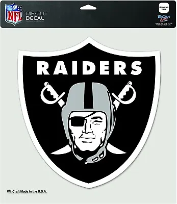 Raiders Decal Car Auto Sticker Authentic Official NFL Window WATERPROOF / GIFT • $13.19