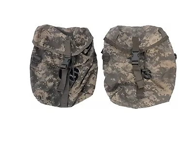 Lot Of 2 Sustainment Pouches For USGI ACU Military Large Rucksack MOLLE II • $14.09