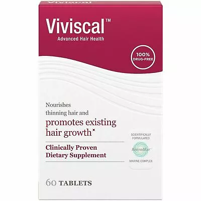 Viviscal Advanced Hair Health Women - 60 Tablets EXP 01/2025 • $25.99