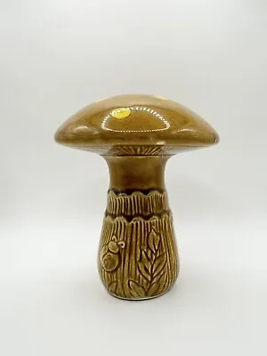 Vintage Yellow Mushroom Salt Or Pepper Shaker - Made In Japan Whimsical Funky • $6