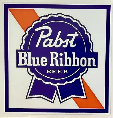 2-pack Pabst Blue Ribbon Beer Booze Rat Rod Hot Rod   Sticker Racing Rat Fink • $3