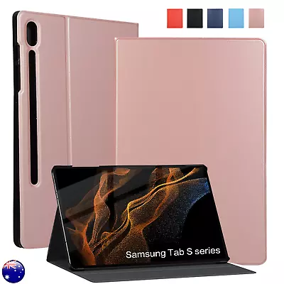 For Samsung Galaxy Tab S9 S8 Ultra S8 Plus S7 FE Tablet Folio Cases Smart Cover • $21.95