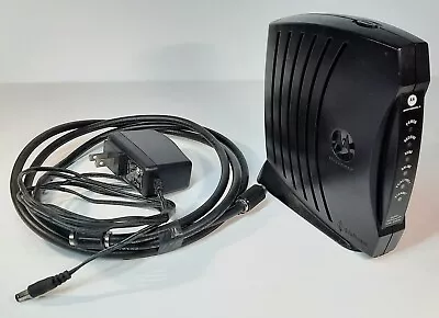 Motorola SURFboard SB5101 Cable Modem W/Power Adapter & Coax • $6.95