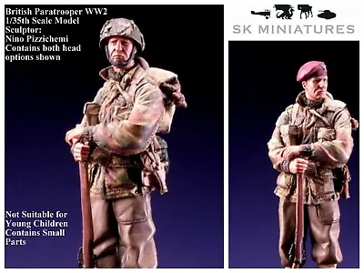 £10.99 • Buy SK Miniatures British Paratrooper Arnhem WW2 1/35th Unpainted Kit