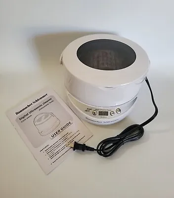 Hammacher Schlemmer Digital Ultrasonic Cleaner Cleaning Machine CDS-200A • $34.99