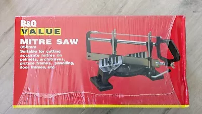 B&Q Mitre Saw 350mm Brand New In Sealed Box BNWT • £25