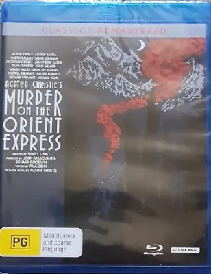 Murder On The Orient Express Blu Ray - New & Sealed Albert Finney Free Post 1975 • $14.25