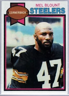 Mel Blount Pittsburgh Steelers #275 Sp 1979 Topps Set Break Football Vintage • $0.99