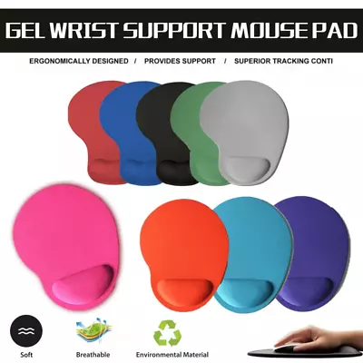 $5.20 • Buy Ergonomic Comfort Wrist Support Mouse Pad Mice Mat PC Non Slip Ultralight 17g AU