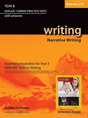 Writing Year 3 NAPLAN* Format Practice Tests (Basic Skills No. 237) • $22.95