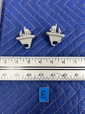 2005 2006 2007 Volvo S60R S60 V70R Interior Sun Visor Clip Hooks Pair OEM#1214EM • $22.49